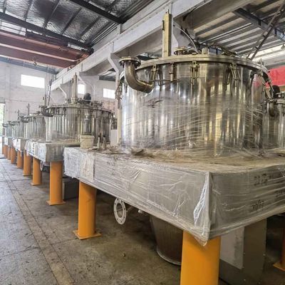 il lotto automatico della ruspa spianatrice inferiore di scarico della Tirata-borsa 800L aziona la centrifuga per gli ingredienti farmaceutici attivi