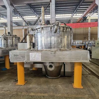 Derrate alimentari verticali automatiche del commestibile che elaborano la centrifuga del canestro di scarico della ruspa spianatrice del convertitore di frequenza