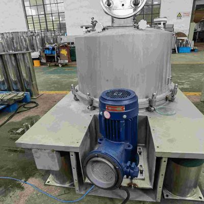 Quattro centrifuga d'elaborazione chimica del canestro della centrifuga 400L di scarico della cima del punto