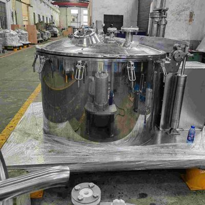 Quattro centrifuga d'elaborazione chimica del canestro della centrifuga 400L di scarico della cima del punto