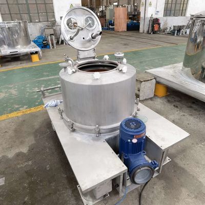 Quattro centrifuga d'elaborazione chimica del canestro della centrifuga 400L di scarico della cima del punto