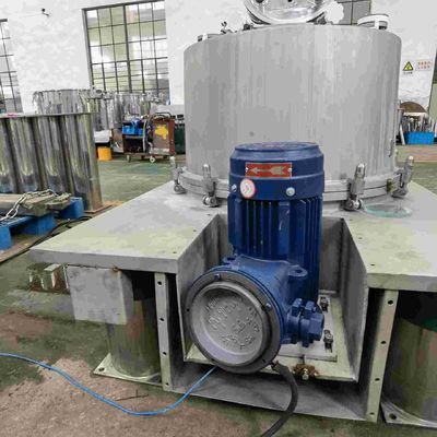 Verticale manuale della centrifuga industriale del canestro del metallo 555L 850rpm