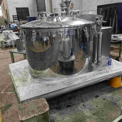 Verticale manuale della centrifuga industriale del canestro del metallo 555L 850rpm
