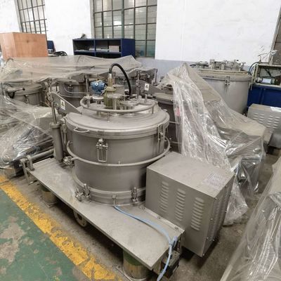 Centrifuga manuale verticale 450mm del canestro 120L con il rivestimento di Halar