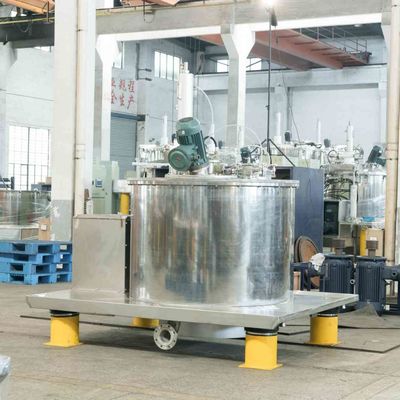 Centrifuga automatica 230kg di scarico del fondo della ruspa spianatrice 1100rpm del CE per la separazione del lattice