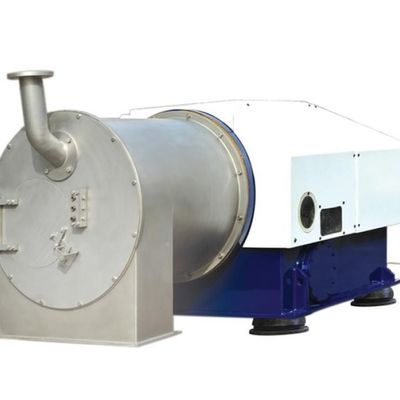 Sale orizzontale continuo che separa acciaio inossidabile 316L delle centrifughe dello spingitoio di 50mm