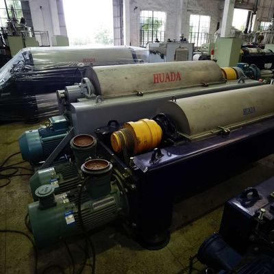 Centrifughe trifasi continue orizzontali del decantatore per la produzione del sale