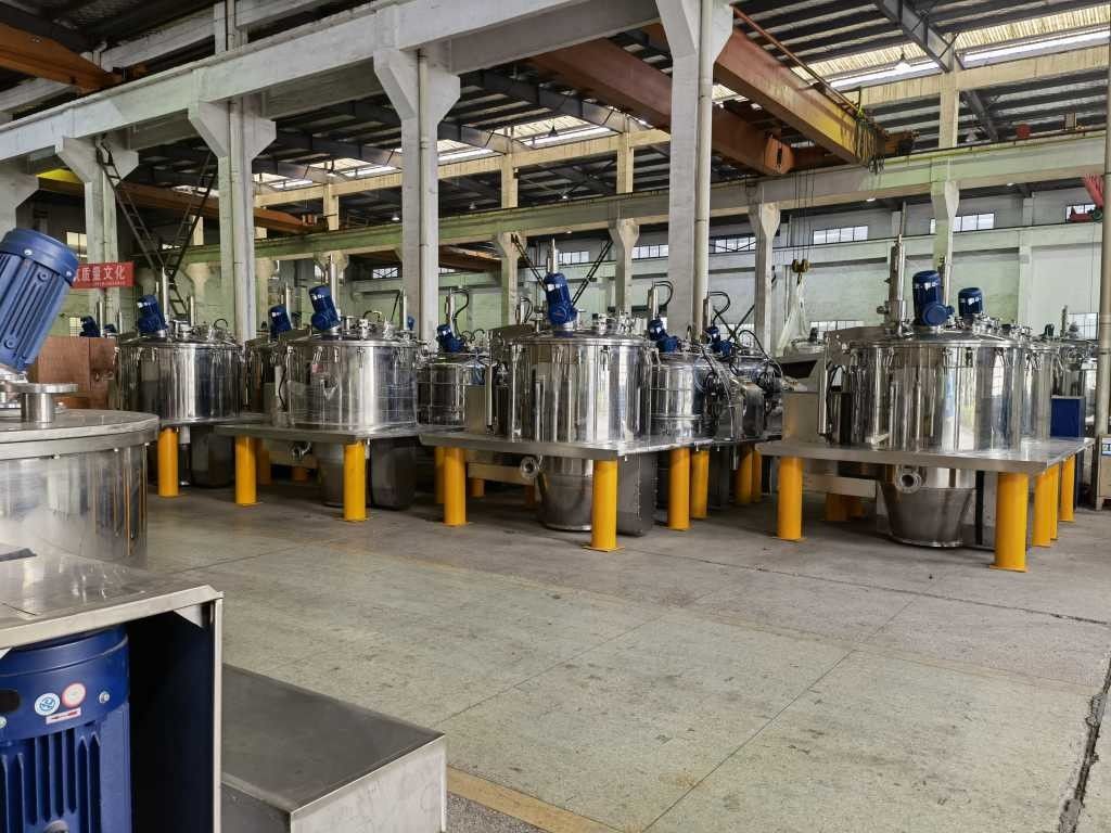 Centrifughe inferiori ditrazione di controllo dello SpA di scarico della ruspa spianatrice di tensione facoltativa per le sostanze farmaceutiche